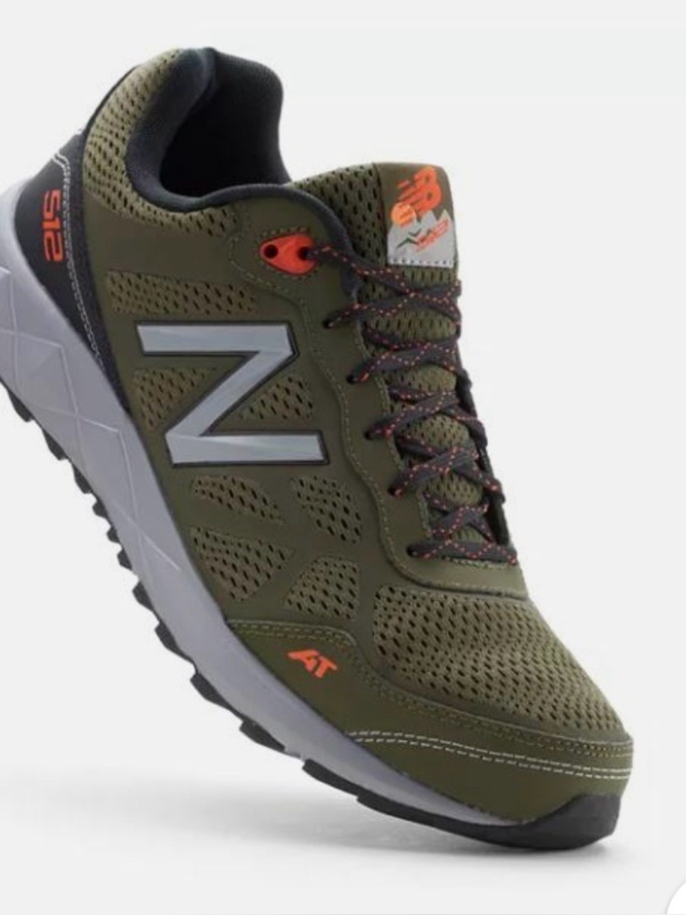 New Balance Men’s 512 V1 Trail Shoes – Olive Green – Size 13 #MTE512G1